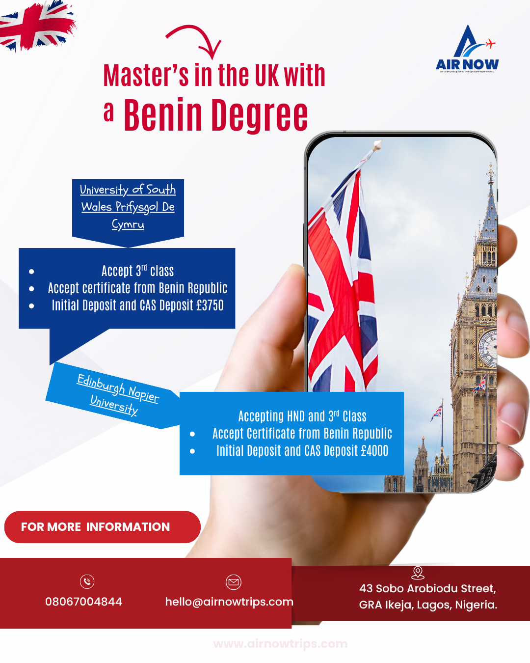 airnow mas uk benin